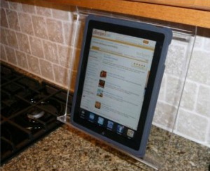 kitchen iPad stand