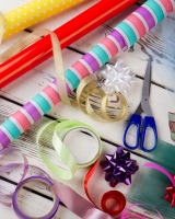 Organize Wrapping Paper