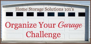 organize your garage challenge