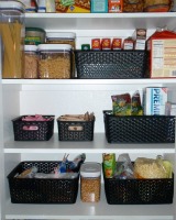 organizing a pantry