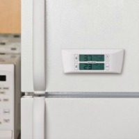 refrigerator and freezer alarm