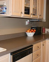 organizing the kitchen