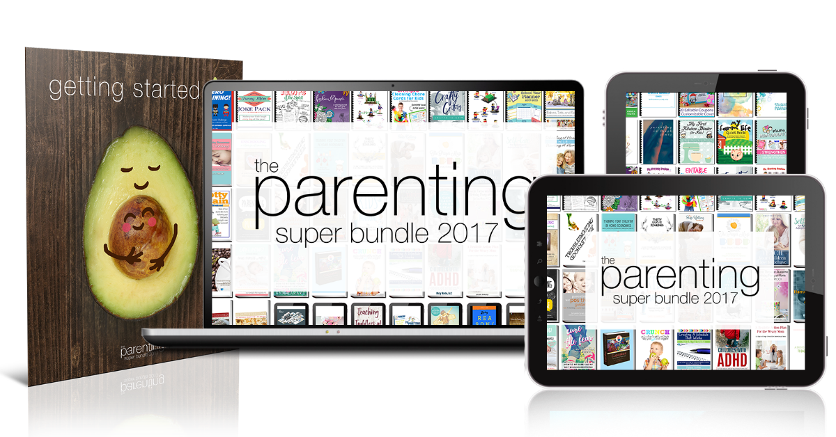 The Parenting Super Bundle has 80 resources to help you with the toughest and most rewarding job you'll ever have, parenting, including printables, eBooks and eCourses that are worth more than $1,200. It's one of the closest things to an instruction manual for parenting you can find {more information on Home Storage Solutions 101}