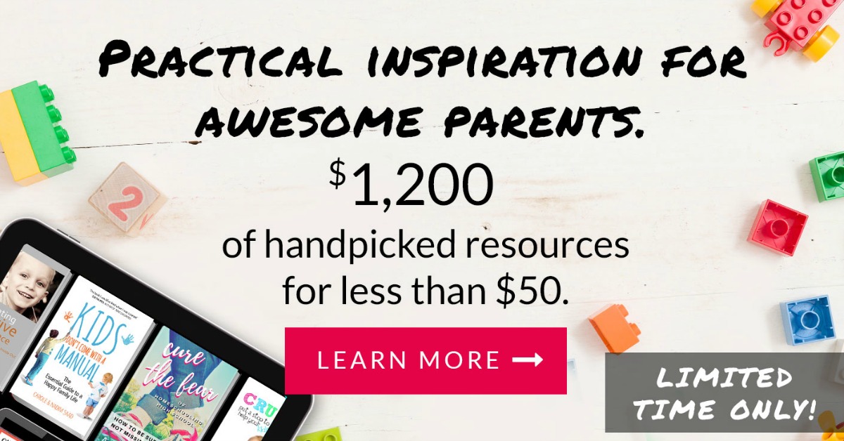 The #Parenting Super Bundle has 80 resources to help you with the toughest and most rewarding job you'll ever have, parenting, including printables, eBooks and eCourses that are worth more than $1,200. It's on sale for 96% off, but it's only available for a limited time {more information on Home Storage Solutions 101}