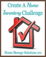 create a home inventory challenge