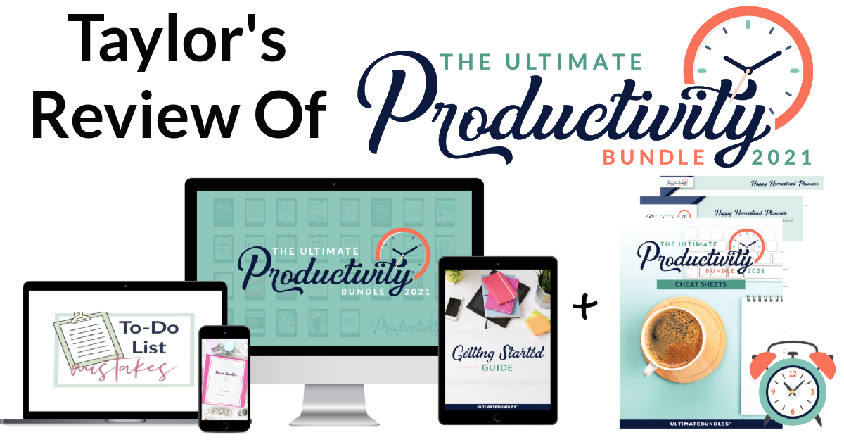 Taylor's review of the 2021 Ultimate Productivity Bundle