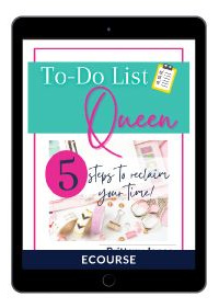 To Do List Queen eCourse