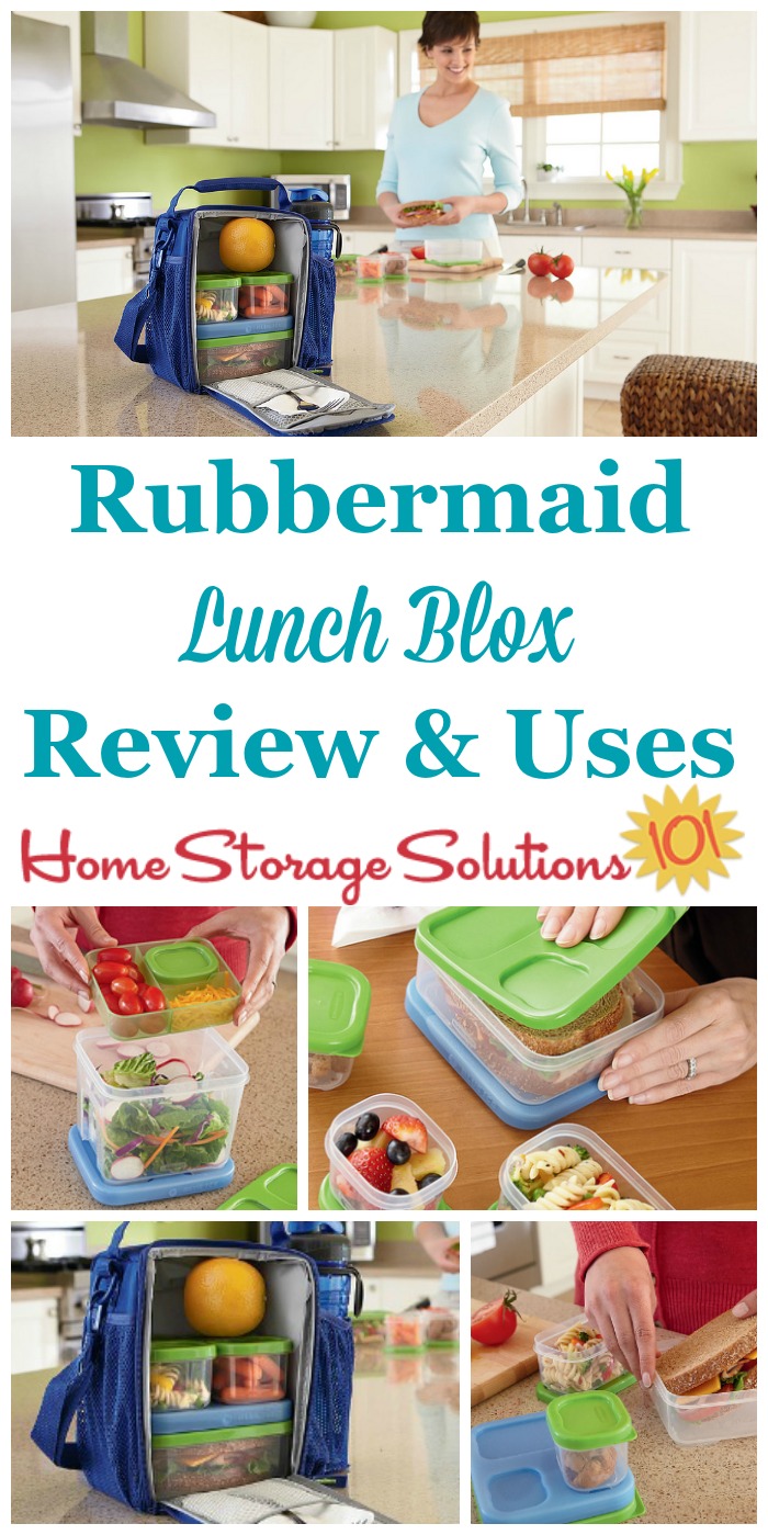 Rubbermaid LunchBlox, Plastic Containers