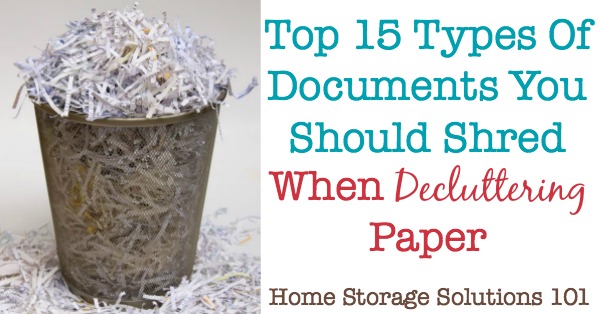 trash versus shred documents which to choose when