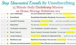stop unwanted emails by unsubscribing