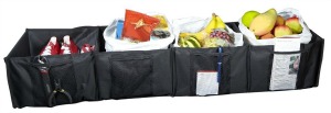 trunk organizer with compartments