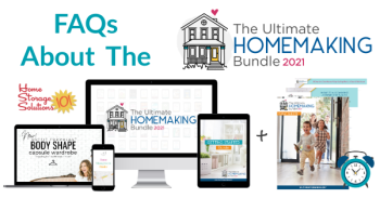 FAQs about the Ultimate Homemaking Bundle
