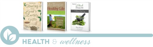 ultimate homemaking ebook bundle, health shelf