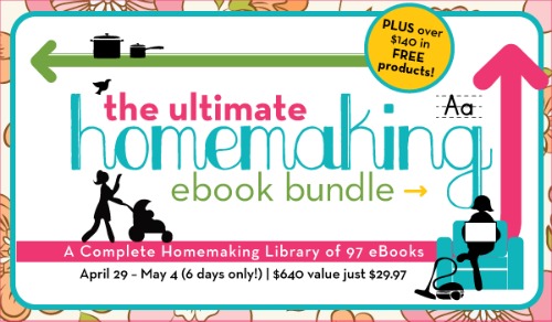 ultimate homemaking ebook bundle