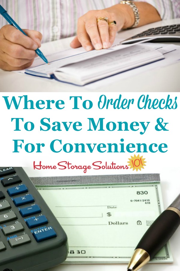 Where To Order Checks