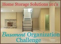 Basement Organization Challenge