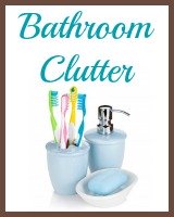 bathroom clutter