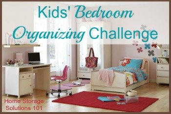 bedroom organizing for kids