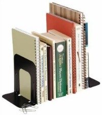bookends to organize books
