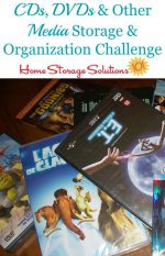 CDs, DVDs & Other Media Storage & Organization Challenge