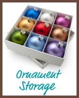 christmas ornament storage