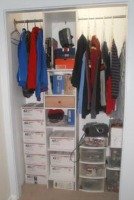 organized closet