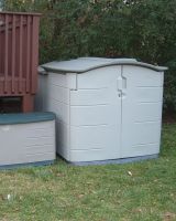 outdoor storage shed