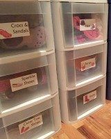 kids' dresser drawer labels