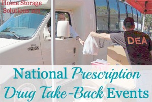 National Prescription Drug Take-Back Events