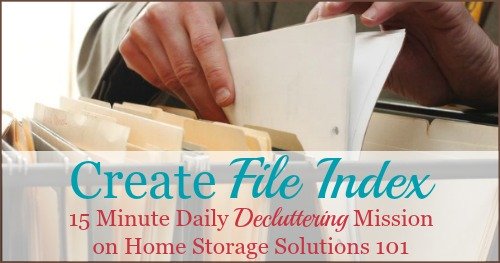 Create A File Index And Never Make Duplicate Files Again