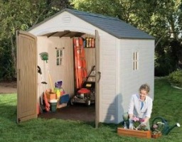 lifetime outdoor storage shed
