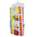 hanging gift wrap organizer