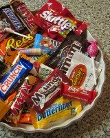 Halloween candy