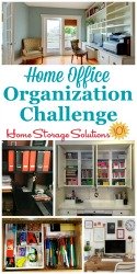 home office organization challenge