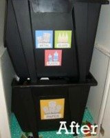 home recycling containers