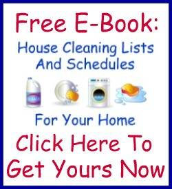 free house cleaning checklist