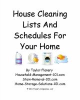 house cleaning checklist ebook