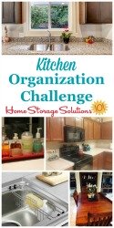 Kitchen Countertops & Sink Organization Challenge