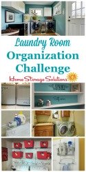 Laundry Room Organization Challenge