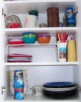 organize kitchen cabinets