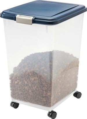 IRIS airtight pet food storage container
