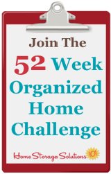 Join the 52 Week Organized Home Challenge