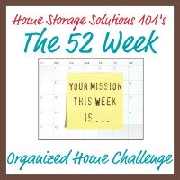 organized home challenge