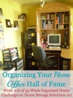 organizing your home office hall of fame