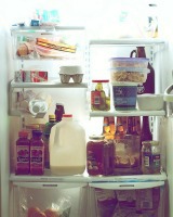 inside refrigerator