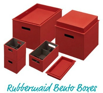 rubbermaid bento boxes