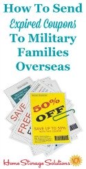 how to send expired coupons to military families overseas