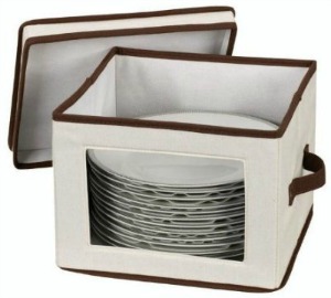 dinner plate storage chest