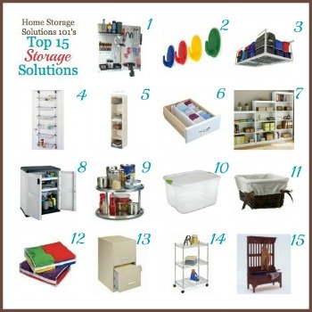 top 15 home storage solutions