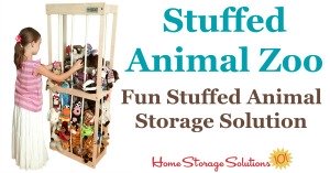 Stuffed animal zoo